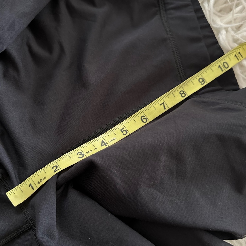 Athleta Women Black Bootcut Yoga Stretch Nylon Pants 41151 Large - Picture 7 of 9